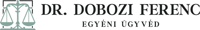 Dr. Dobozi Ferenc egyéni ügyvéd